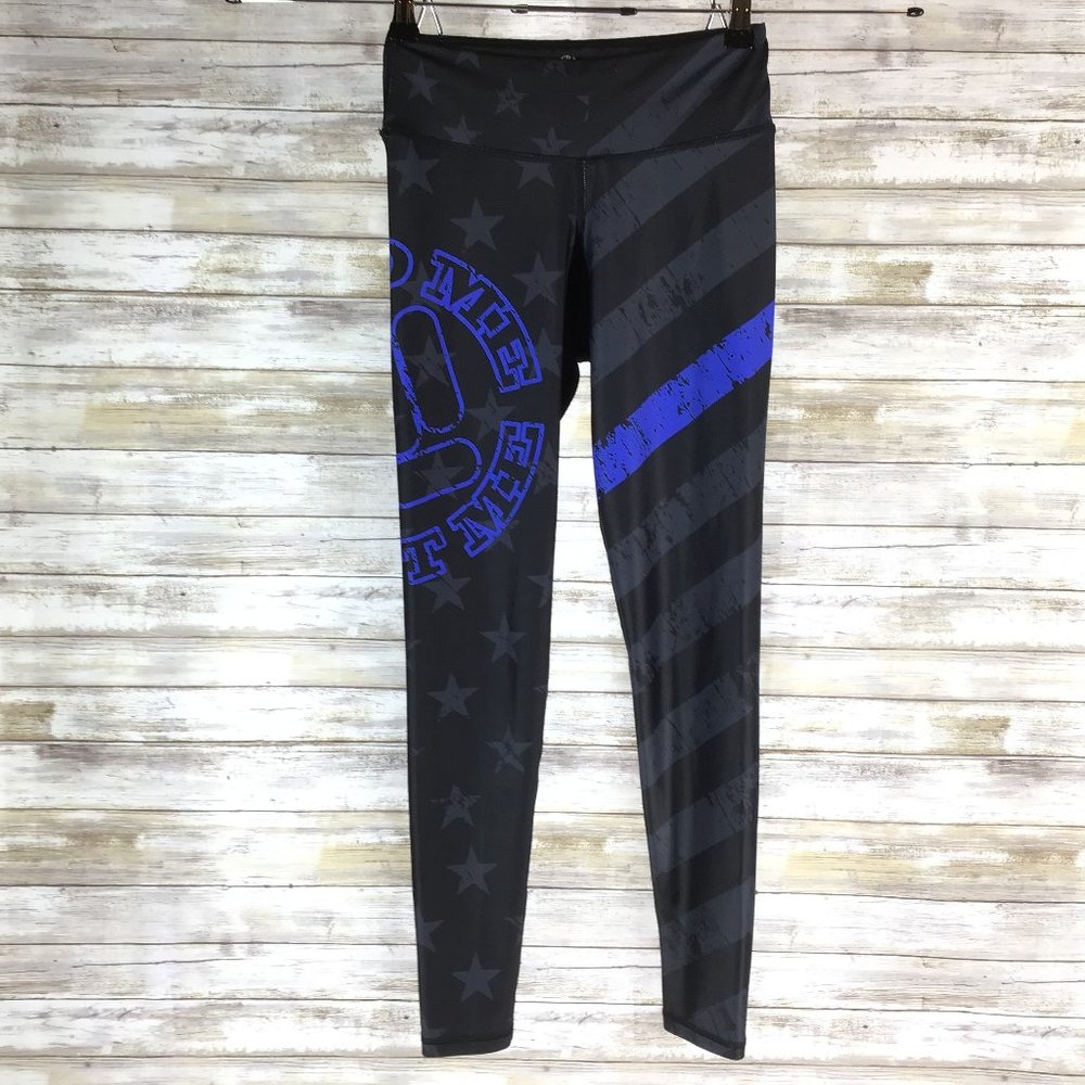 Feed Me Fight Me Leggings Small